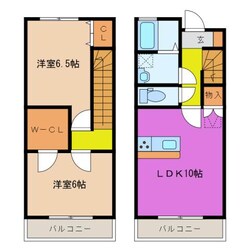 阿漕駅 徒歩24分 1階の物件間取画像